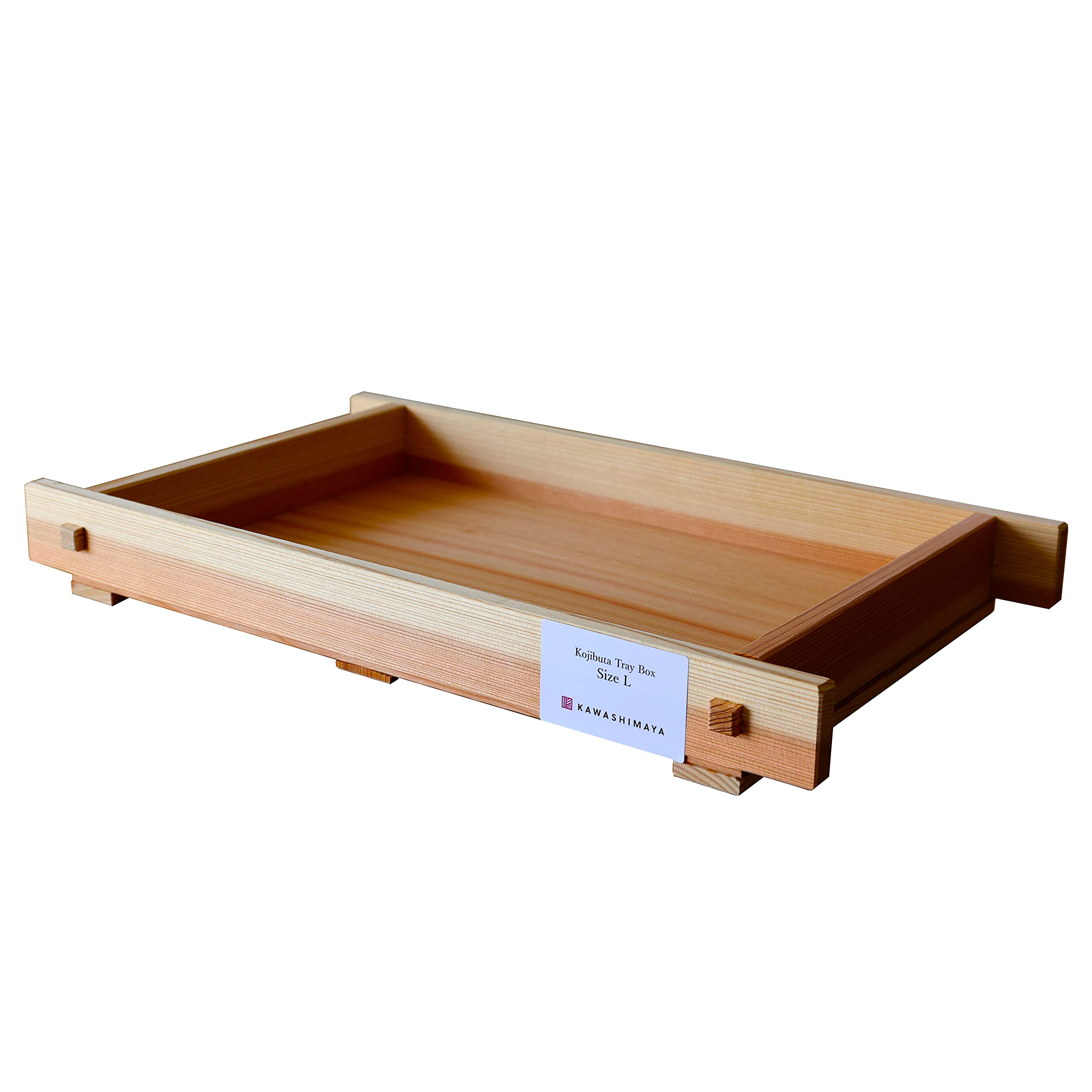 Asami Matsuo 　箱31B Koji Tray, Kojibuta from Japanese Natural Cedar Wood, 21.7 x 13.2